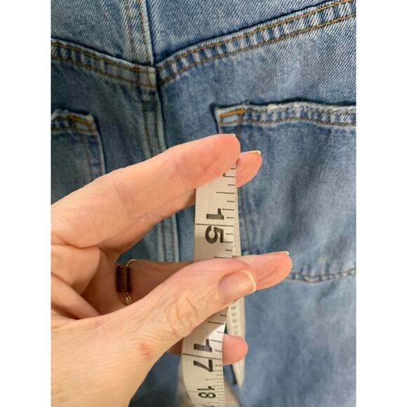 Free People We The Free Cotton Seamed Patch Design Ankle Boyfriend Jeans Size 26 - Picture 6 of 12